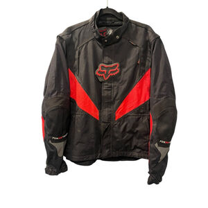 Fox Tech 360 Racing Jacket Men's XL Biker Motocross Padded Convertible To Vest